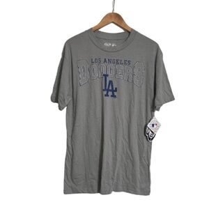 Men's Gray Los Angeles Dodgers Tee